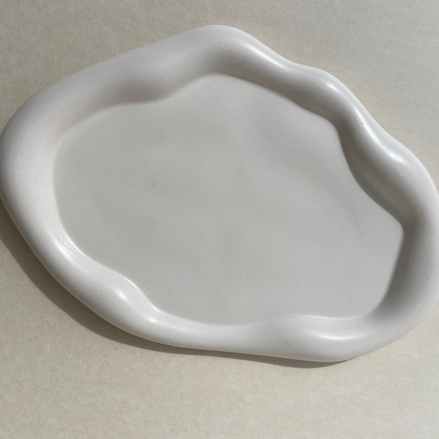 Cloud Tray Oval - Classic White